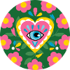 Mystical Flowered Heart