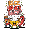 Fried Rice Spice Nice Hot Rice