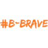 #B-Brave print