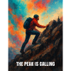 Climber Reaching for the Summit