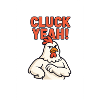 Expressive Rooster 'Cluck Yeah' Design