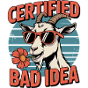 Certified Bad Idea Goat