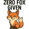 Minimalist Sassy Fox Illustration