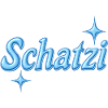 schatzi / Y2K design / blue