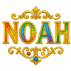 NOAH Glitter Gold Sequins