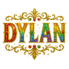DYLAN Glitter Gold Sequins