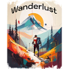 Wanderlust abstrakt