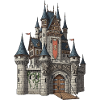 Mystical castle tower in fantasy design