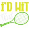 Humour sur le joueur de tennis
