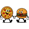 pizza burger