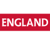England Farbiges Nationalflaggen-Design
