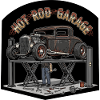 Retro Hot Rod Garage Design