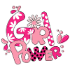 Girl Flower Power