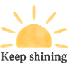 Keep Shining – Sun – Minimalist