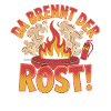 Da Brennt Der Rost Grillspaß Feuerdesign