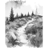 Wanderpfad greysplash