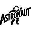 Astronaut - Cool Astonomy Logo