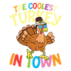 The coolest turkey in town