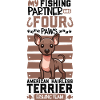 Fishing and American Hairless Terriers