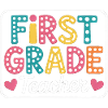 First Grade Teacher Back To School