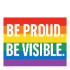 Regenbogen Pride Statement Design