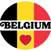 Design Belgium Cœurs Équilibrés