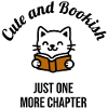 Cute Cat Reading Book 