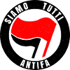 Siamo Tutti Antifa Antifascism Flag Icon