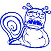 Snail Alien Monster Halloween Extraterrestrial