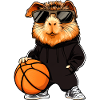 Basket-ball cochon d'Inde