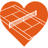 Tennis Terre battue Amour