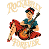 Rockabilly Revival woman with guitar