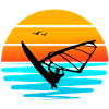 Windsurfing at Sunset