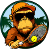 Monkey Tennis Player / Tennis Monkey