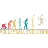 Volleyball Evolution Graphic T-Shirt