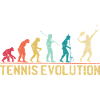 Tennis Evolution Evolution Grafikdesign