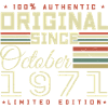Legendary since October 1971 | October 1971