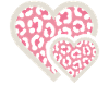 Leopard design with pink pattern