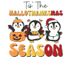 Tis' the Hallothanksmas Season Penguin