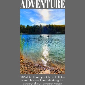 Abenteuer Leben - Kanufaher auf dem See