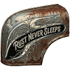 Rust Never Sleeps Metal Art
