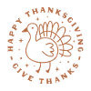 Happy thanksgiving christian wishes farm animal
