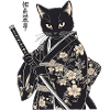 Samurai Cat – Modern Japanese Style
