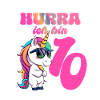 Licorne - Hourra, j'ai 10 ans