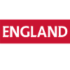 England Flag with Patriotic Text