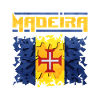 Madeira Flag Abstrakt Design