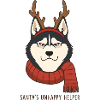 Grumpy Husky – Santa's Unhappy Helper