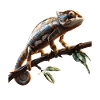 Caméléon Lézard Reptile Caméléon Iguane Lézard