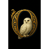 O – Magisches Ornament mit Schneeeule