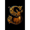 S – Magic Ornament with Doe